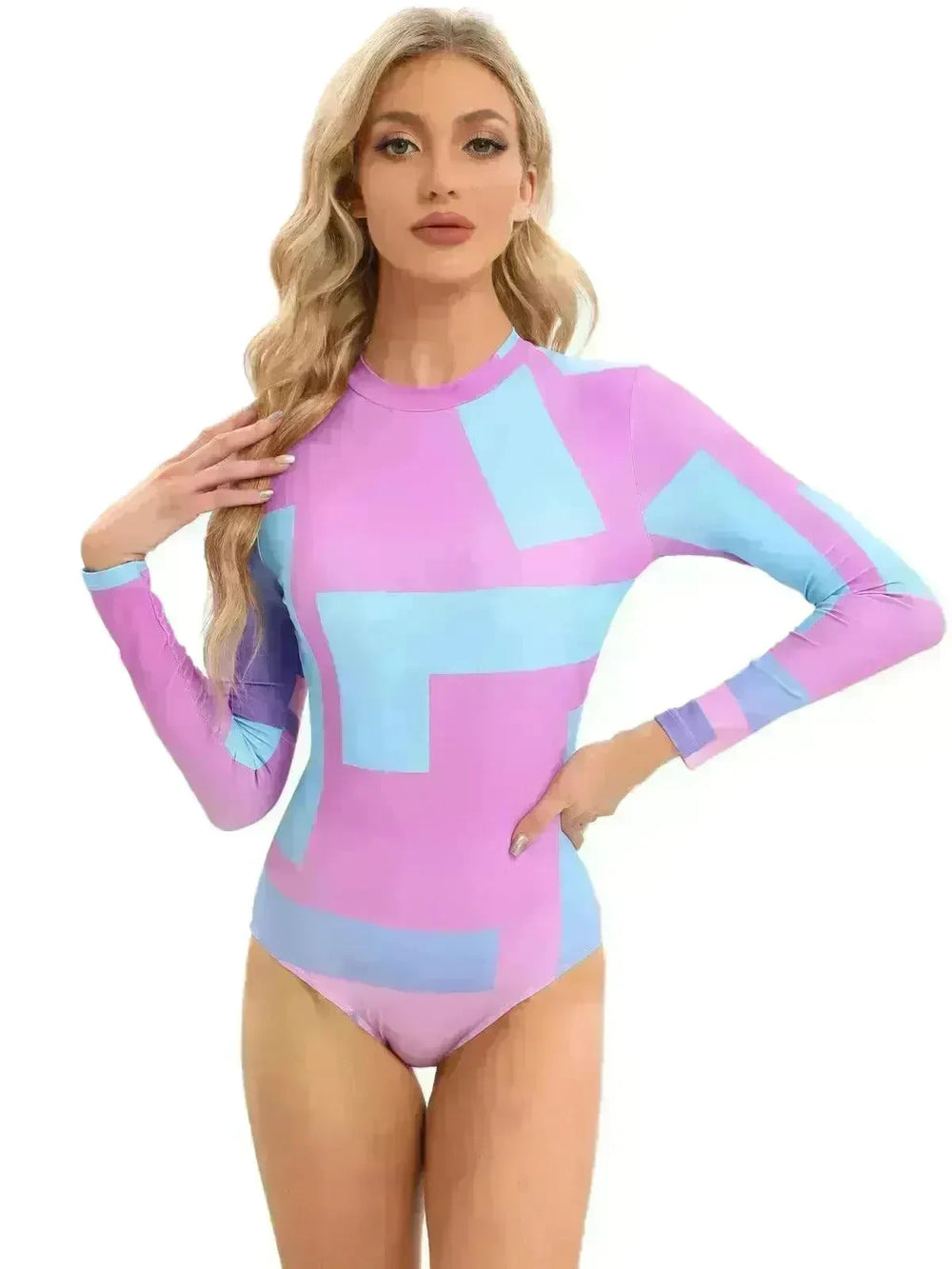 Modest 3 Piece Burkini Swimsuit Set long sleeve - EX-STOCK CANADA