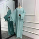 Modest Plain Abaya Dress for Arab Middle East Dubai Turkey Women Casual Everyday Kaftan Abaya - EX-STOCK Canada