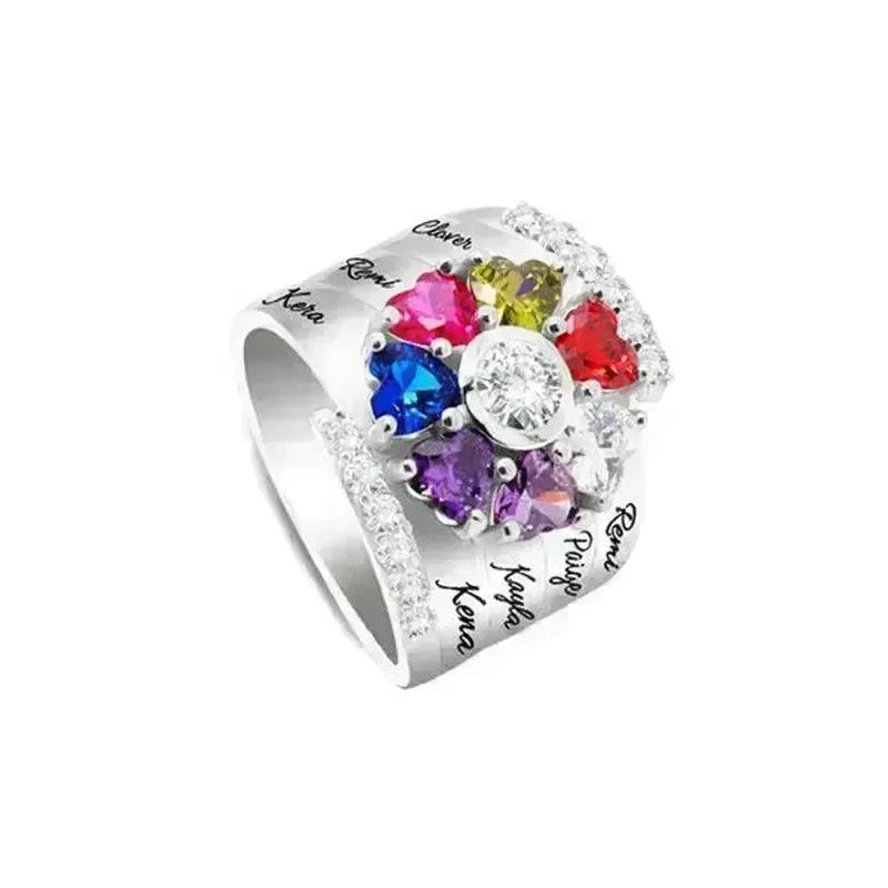 Mother's Day Gift DIY Engraved Ring - EX-STOCK CANADA
