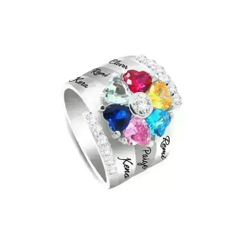 Mother's Day Gift DIY Engraved Ring - EX-STOCK CANADA