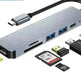 Multi Function Dock 4K HD USB Notebook 6 In 1 - EX-STOCK CANADA