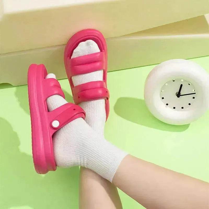 Multi-functional Thick-soled Sandals For Women Summer Outdoor Garden Slippers Beach Shoes - EX-STOCK Canada