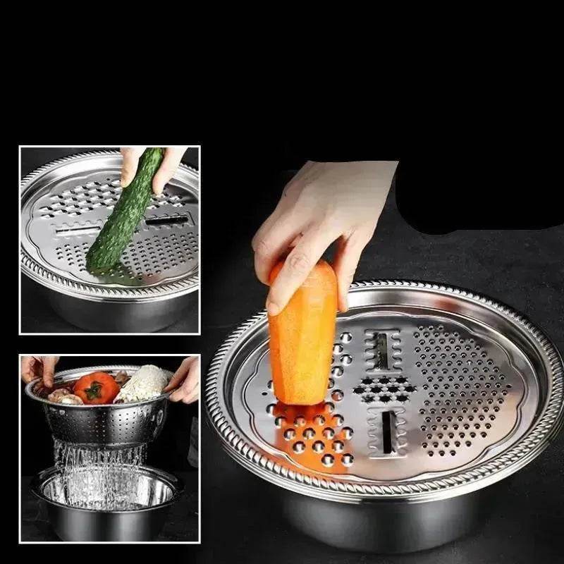 Multifunctional Stainless Steel Vegetable Chopper - EX-STOCK Canada