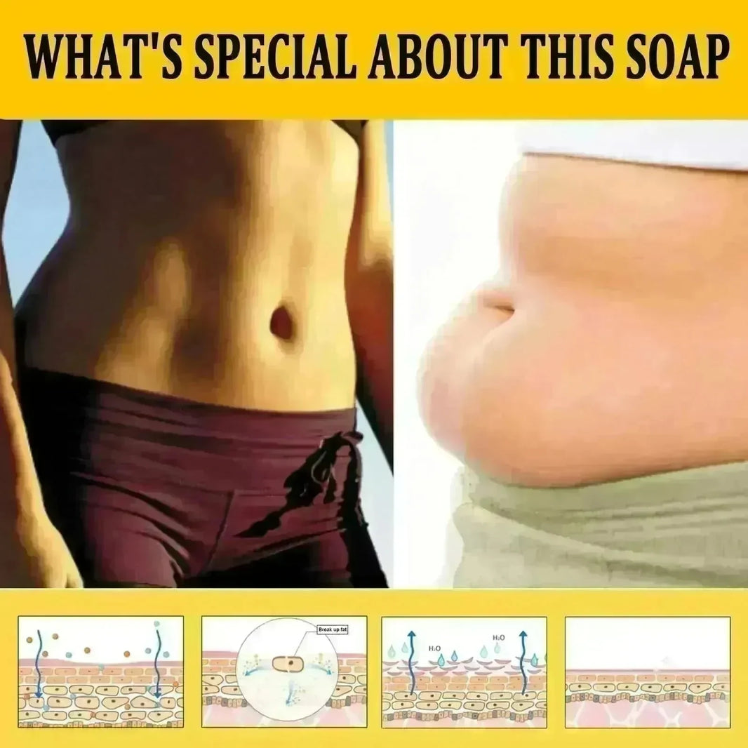 Natural Essential Oil Body Bath Soap Cleans And Tightens The Skin - EX-STOCK CANADA