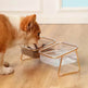 Neck-protecting sloped pet feed bowl Stand - EX-STOCK Canada