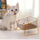 Neck-protecting sloped pet feed bowl Stand - EX-STOCK Canada