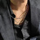 Necklace Diamond Trendy Hip Hop Necklace - EX-STOCK CANADA