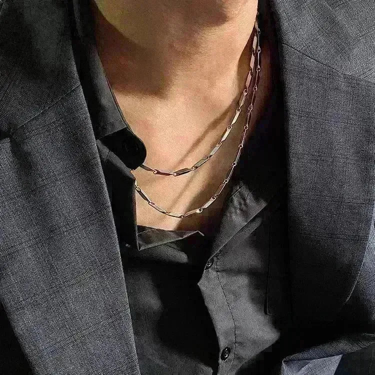 Necklace Diamond Trendy Hip Hop Necklace - EX-STOCK CANADA