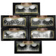 Nethong 25mm mink false eye lashes 6D three-dimensional messy cross-eye lashes Europe and the United States cross-border for eye lashes - EX-STOCK CANADA