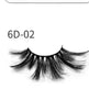 Nethong 25mm mink false eye lashes 6D three-dimensional messy cross-eye lashes Europe and the United States cross-border for eye lashes - EX-STOCK CANADA