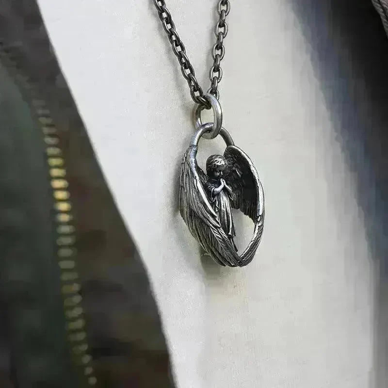 New Angel Wings Personality Pendant Necklace For Men - EX-STOCK CANADA