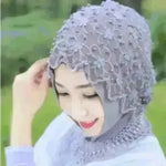 new Arab hijab chiffon beaded scarf - EX-STOCK CANADA