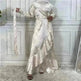 New Fashion Women's Clothing Patchwork Arab Dress - EX-STOCK CANADA