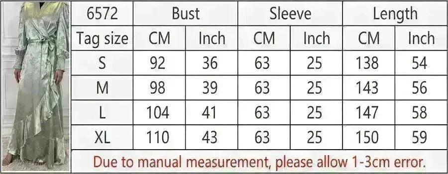 New Fashion Women's Clothing Patchwork Arab Dress - EX-STOCK CANADA