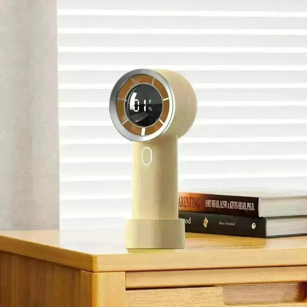 New High Speed Hand Held Fan Cooler Portable Air Conditioner Portable Fan Rechargeable Mini Air Conditioner - EX-STOCK CANADA