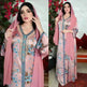 New Hot Diamond Arab Print Dress - EX-STOCK CANADA