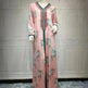 New Hot Diamond Arab Print Dress - EX-STOCK CANADA