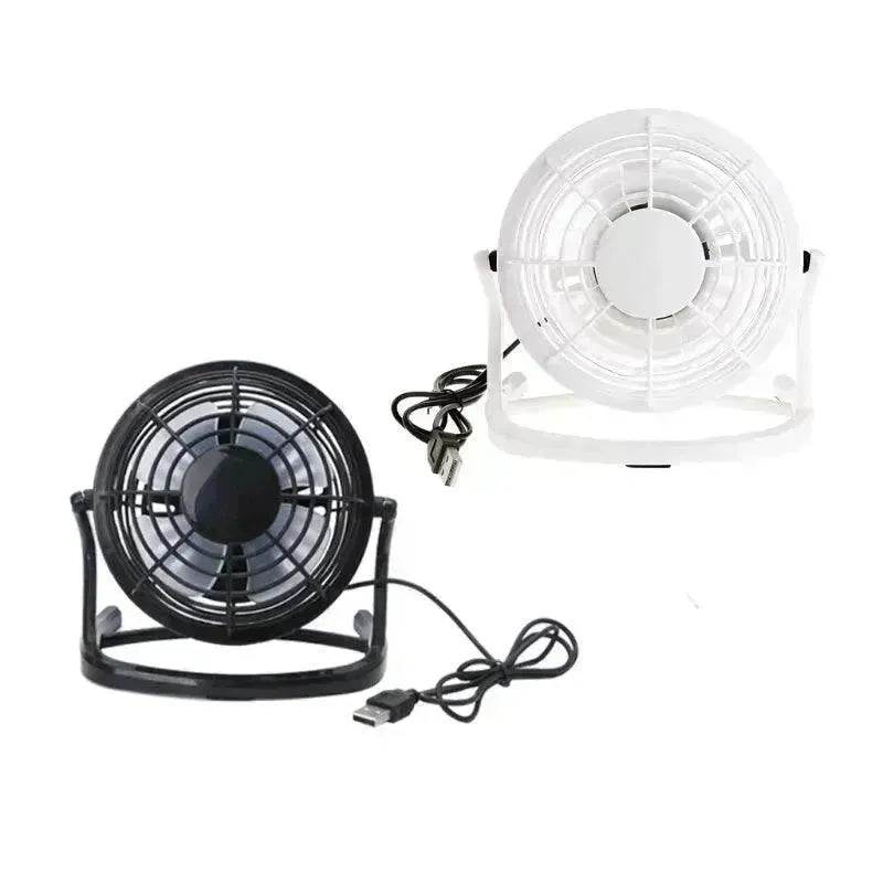 New Mini Portable Super Mute USB Fan Desk Cooling Laptop Notebook PC Fan Cooler Drop Shipping - EX-STOCK Canada