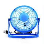 New Mini Portable Super Mute USB Fan Desk Cooling Laptop Notebook PC Fan Cooler Drop Shipping - EX-STOCK Canada