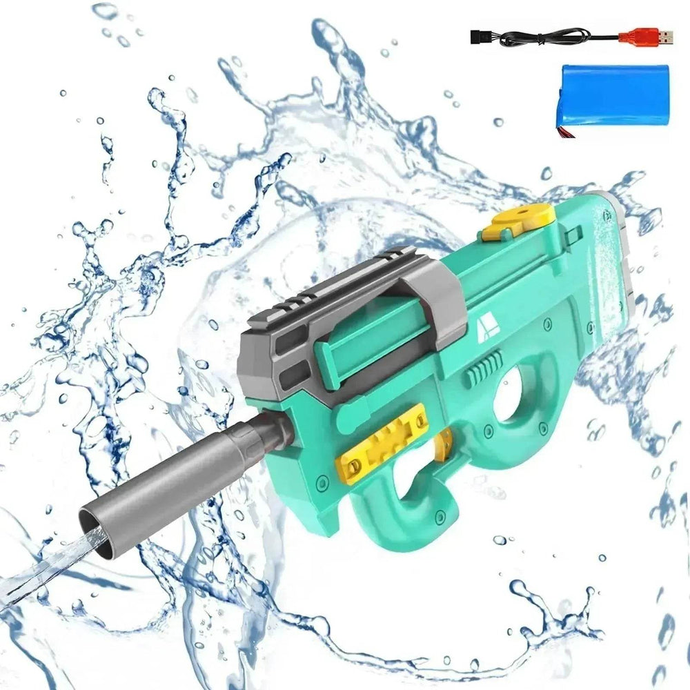 New P90 Electric Water Gun High-Tech Kids Toys Outdoor Beach Pool Large Capacity Summer Gel Blasting Water Gun For Adults - EX-STOCK Canada