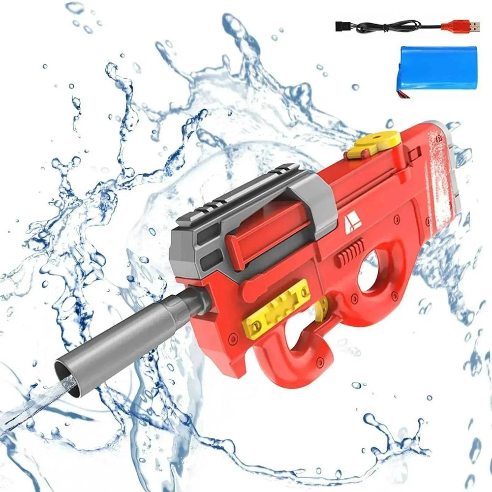 New P90 Electric Water Gun High-Tech Kids Toys Outdoor Beach Pool Large Capacity Summer Gel Blasting Water Gun For Adults - EX-STOCK Canada
