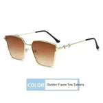 New Retro Small Frame Metal Hip Hop Sunglasses - EX-STOCK CANADA