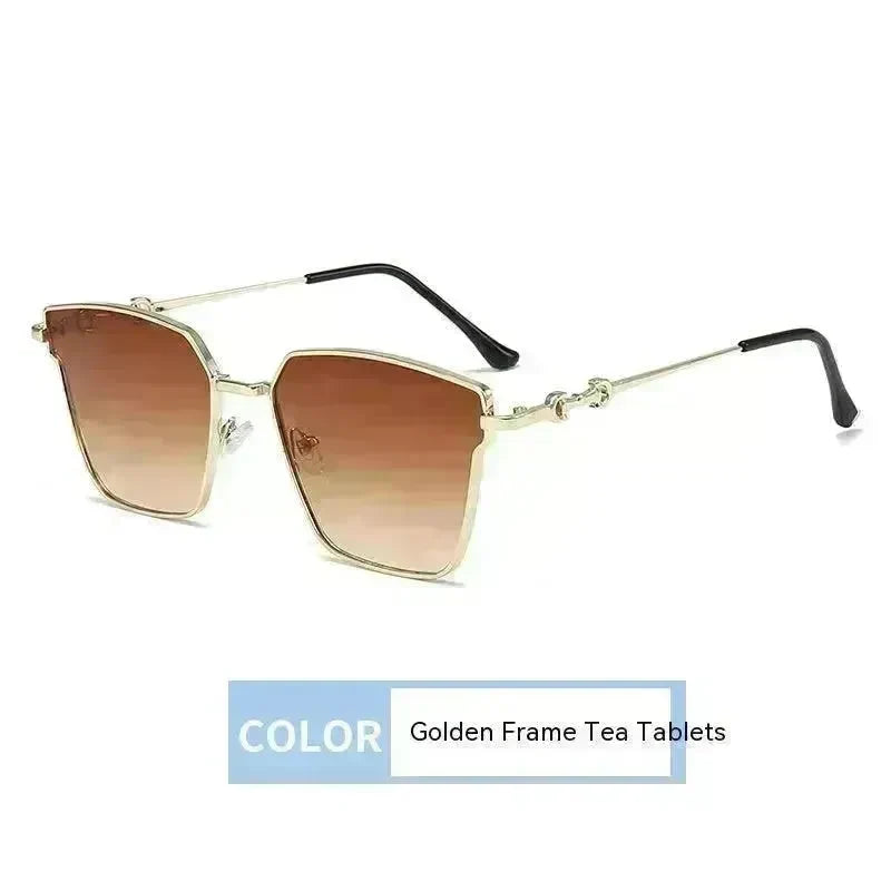 New Retro Small Frame Metal Hip Hop Sunglasses - EX-STOCK CANADA