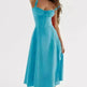 New Women's Floral Print Dress With Straps - EX-STOCK CANADA
