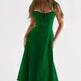 New Women's Floral Print Dress With Straps - EX-STOCK CANADA