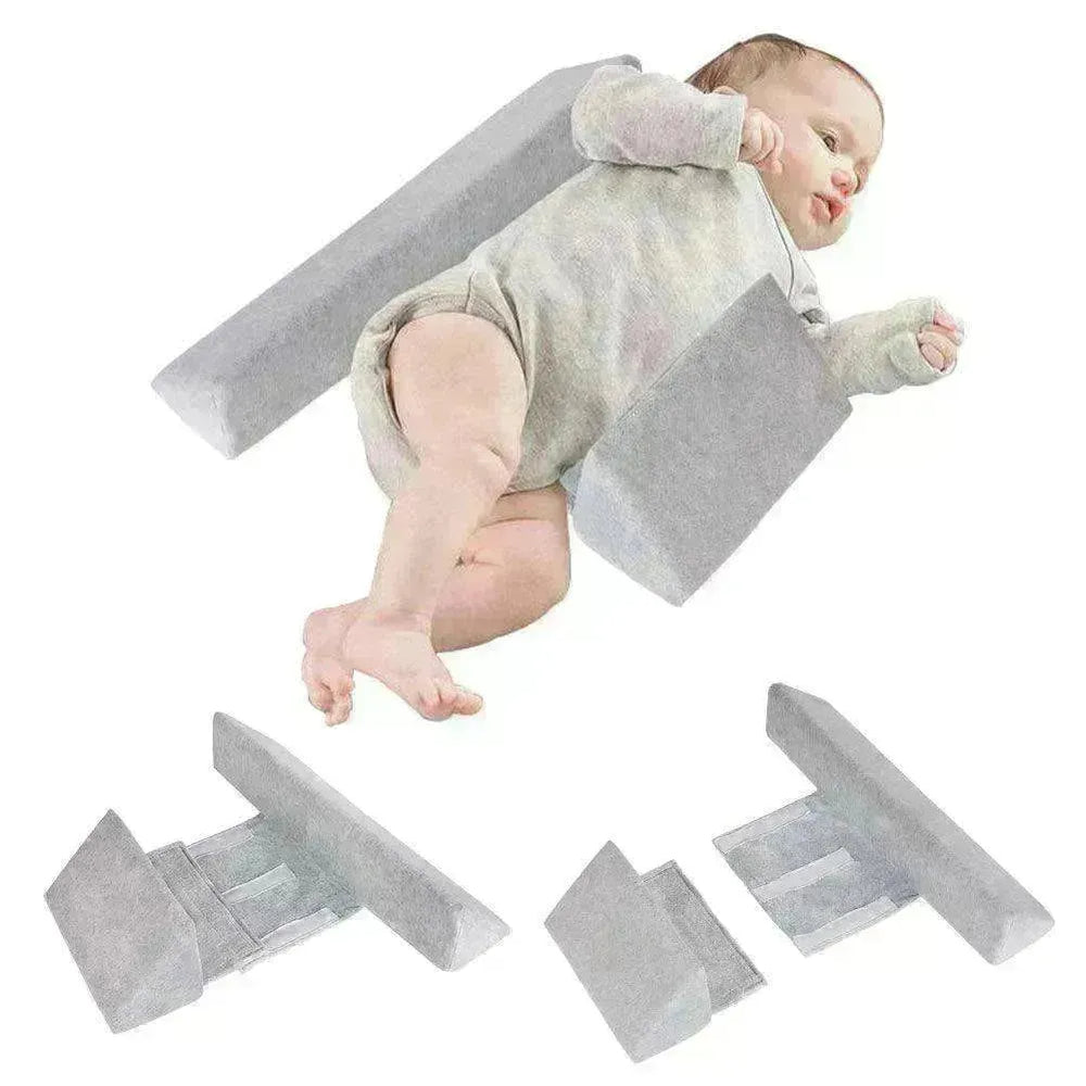 Newborn Baby Anti rollover Side Sleeping Triangle Pillow - EX-STOCK CANADA