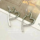 Niche Design Dual-wear Mosquito Coil Ear Clip Female Non-piercing Earrings - EX-STOCK CANADA