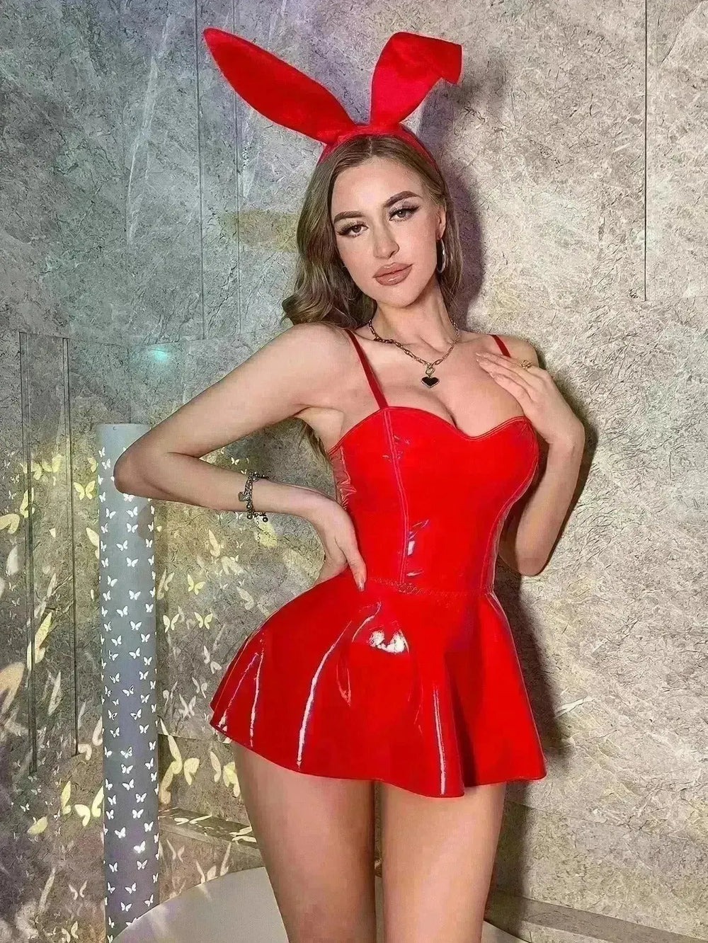 Nightclub Sexy Corset Dress Corset Bunny Ball Gown - EX-STOCK CANADA