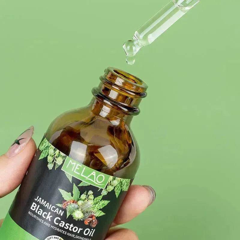 Organic Castor Oil for Hair Treatment, Repair and Nourishes Hair Follicle, Prevent Hair Loss - EX-STOCK Canada