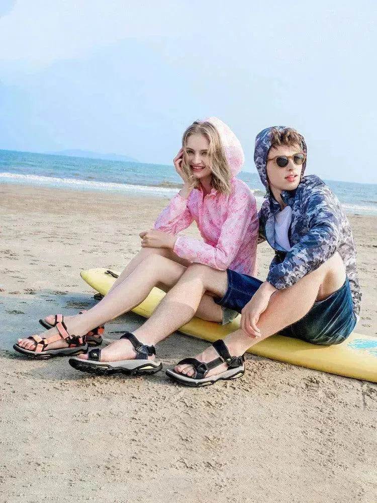 Outdoor Couple Beach Shoes Wear Resistant Non Slip Sandals - EX-STOCK Canada