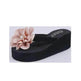 Outer Wear Flat Beach Shoes Flower Sandals - EX-STOCK Canada