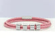 Personalized Beads Stainless steel engraved woven Hand Rope bracelet - EX-STOCK CANADA