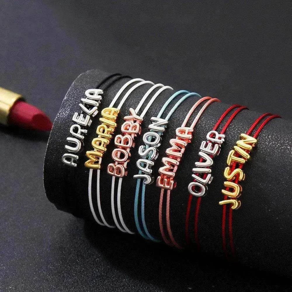 Personalized DIY 26 Letter Woven Hand Rope Versatile - EX-STOCK Canada