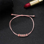 Personalized DIY 26 Letter Woven Hand Rope Versatile - EX-STOCK Canada