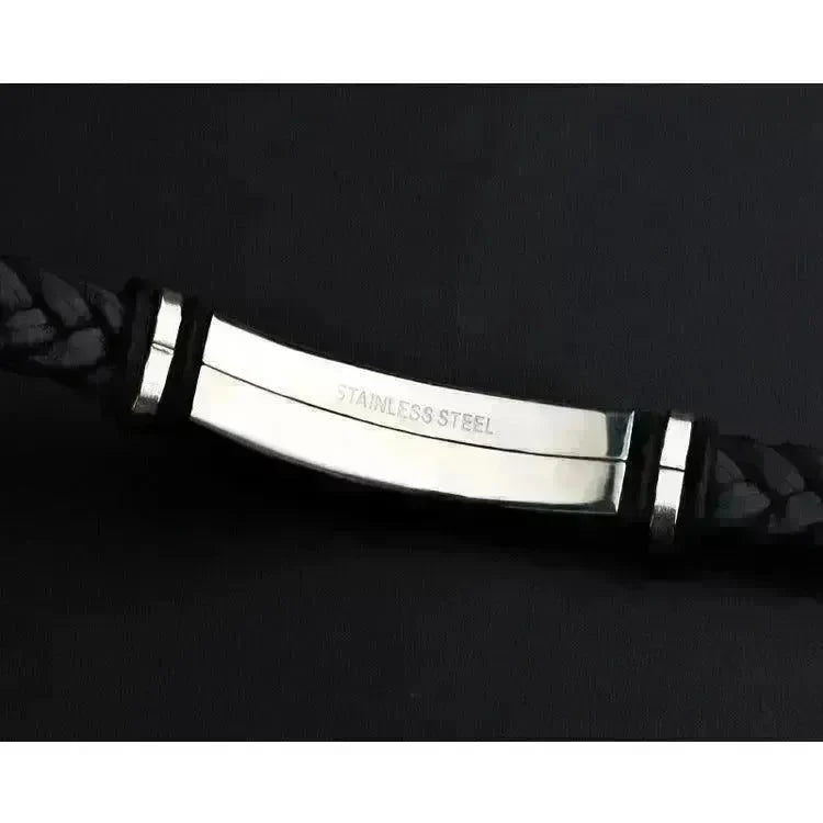 Personalized Jewelry Custom Bracelet for Women Men PU Leather Bracelet - EX-STOCK CANADA