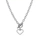 Personalized Thick Chain Ins Wind Love Clavicle Necklace Choker Niche Design Trend Necklace For Women - EX-STOCK CANADA