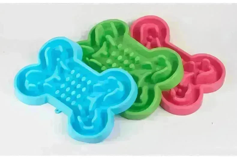 Pet Dog Slow Food Feeder Anti Choke Travel Bowl - EX-STOCK CANADA