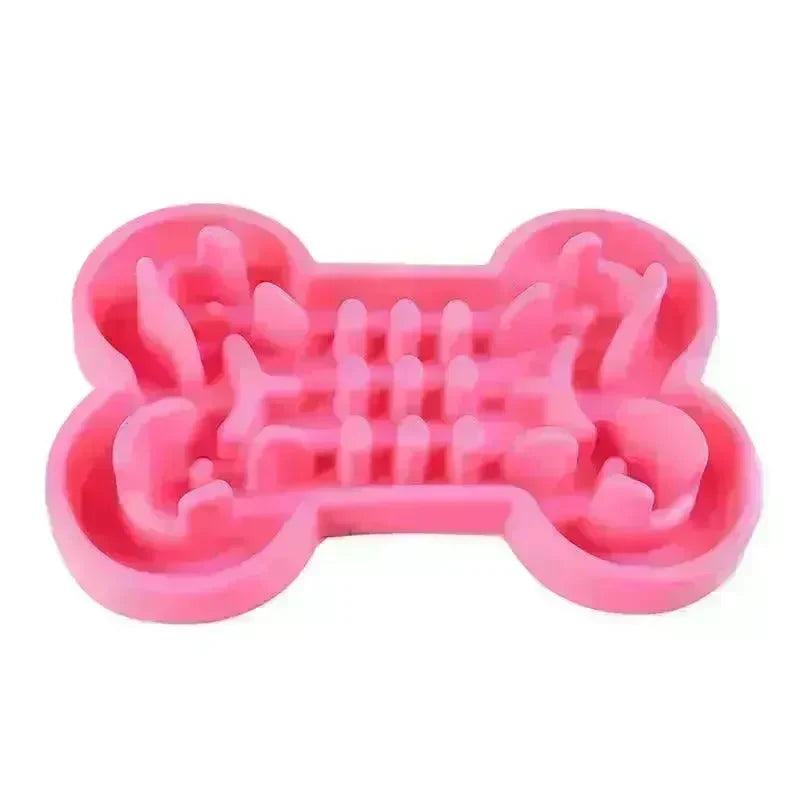 Pet Dog Slow Food Feeder Anti Choke Travel Bowl - EX-STOCK CANADA
