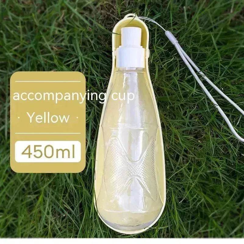 Pet Water Cup Outdoor Portable Folding Dog Water Bottle 550ml Large Capacity Medium To Large Dog Drinking Bottle - EX-STOCK Canada