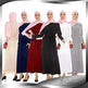 Plain Color Simple Saudi Arabian Arab Dress - EX-STOCK CANADA