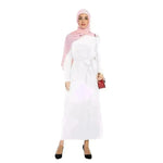 Plain Color Simple Saudi Arabian Arab Dress - EX-STOCK CANADA