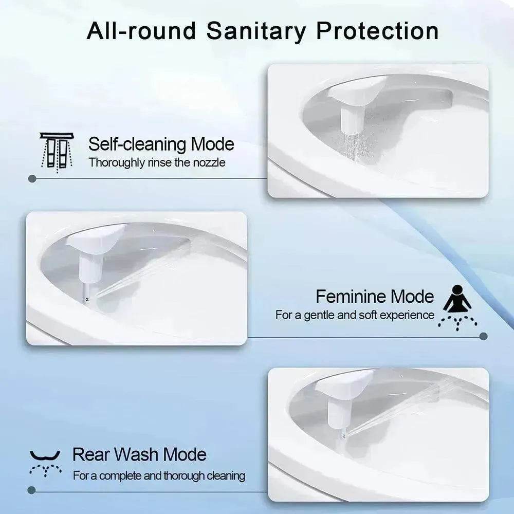 Plastic Manual Toilet Bidet set for Women Wash - EX-STOCK Canada