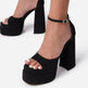 Platform Super High Heel Fish Mouth Sandals for Women - EX-STOCK Canada