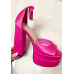 Platform Super High Heel Fish Mouth Sandals for Women - EX-STOCK Canada