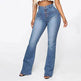 Plus Size Jeans Women Patch Pocket Washed Ladies High Waist Denim Trousers - EX-STOCK Canada