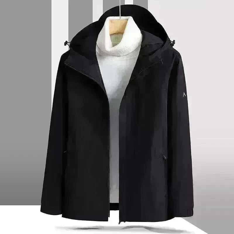 Plus Size Shell Jacket Windproof Waterproof Mountaineering Suit Coat - EX-STOCK CANADA